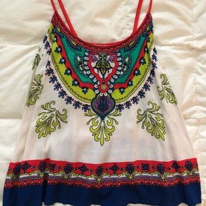 Flying Tomato colorful design tank